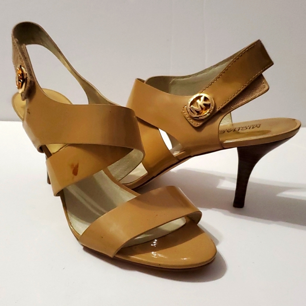 Michael Kors Tan Strap Heels